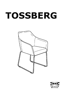 Руководство IKEA TOSSBERG Стул