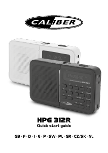 Handleiding Caliber HPG312R Radio