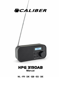 Handleiding Caliber HPG319DAB Radio