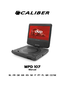 Bedienungsanleitung Caliber MPD107 DVD-player