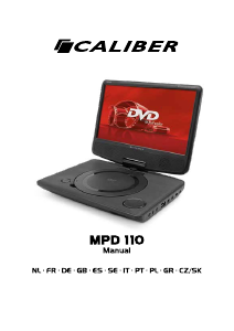 Bruksanvisning Caliber MPD110 DVD spelare
