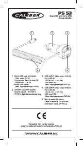 Handleiding Caliber PS53 Autolader
