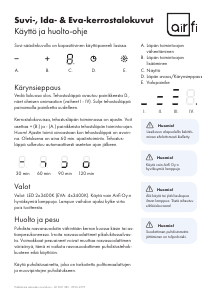 Käyttöohje Airfi Suvi-CF55s Liesituuletin