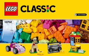 Bruksanvisning Lego set 10702 Classic Kreativt byggesett