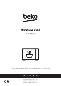 Manuale BEKO MOC20100SFB Microonde