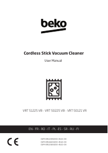 Manual de uso BEKO VRT 51225 VB Aspirador