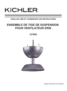 Mode d’emploi Kichler 337060NI Eris Lampe