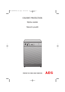 Manuál AEG F.PROTECT-N Myčka na nádobí