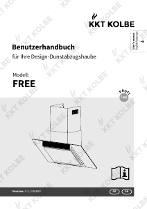Bedienungsanleitung KKT Kolbe FREE9004TC Dunstabzugshaube