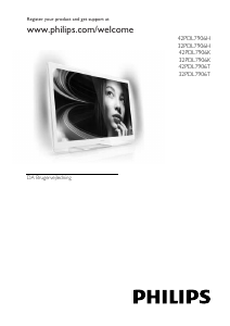 Brugsanvisning Philips 42PDL7906H LED TV