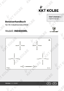 Bedienungsanleitung KKT Kolbe IND8000RL Kochfeld