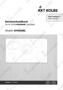 Bedienungsanleitung KKT Kolbe KF9005RL Kochfeld