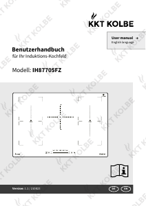 Bedienungsanleitung KKT Kolbe IH87705FZ Kochfeld