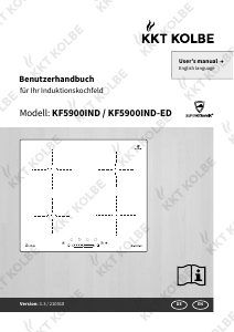 Bedienungsanleitung KKT Kolbe KF5900IND-ED Kochfeld