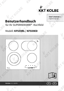 Bedienungsanleitung KKT Kolbe KFS59ED Kochfeld