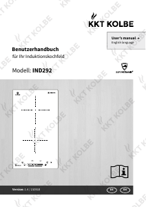 Bedienungsanleitung KKT Kolbe IND292 Kochfeld