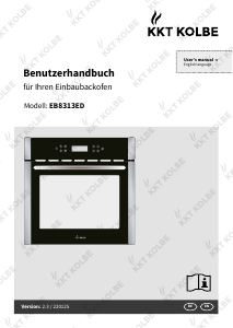 Manual KKT Kolbe EB8313ED Oven