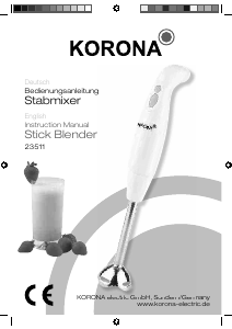 Bedienungsanleitung Korona 23511 Stabmixer