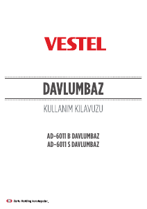 Kullanım kılavuzu Vestel AD-6011 B Davlumbaz