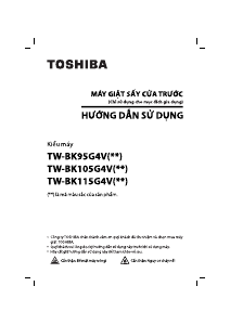 Hướng dẫn sử dụng Toshiba TW-BK95G4V(WS) Máy giặt