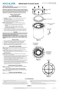 Handleiding Kichler 16024CBR27 VLO Lamp