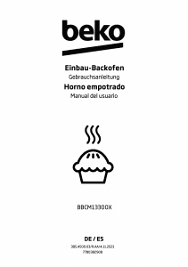 Manual de uso BEKO BBCM13300X Horno