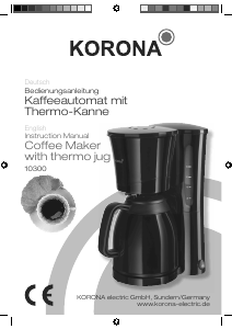 Bedienungsanleitung Korona 10303 Kaffeemaschine