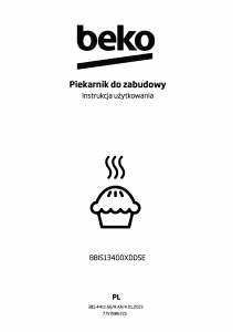 Instrukcja BEKO BBIS13400XDDSE Piekarnik