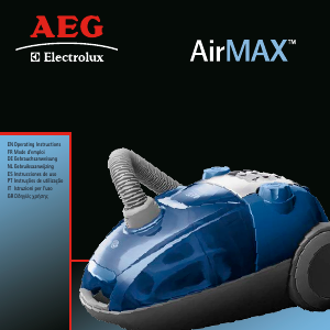 Mode d’emploi AEG-Electrolux AAM6107 AirMax Aspirateur