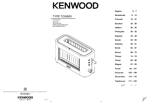 Käyttöohje Kenwood TOG800CL Persona Paahdin