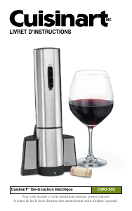Mode d’emploi Cuisinart CWO-50C Tire-bouchon