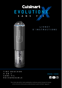 Mode d’emploi Cuisinart RWO-100C EvolutionX Tire-bouchon