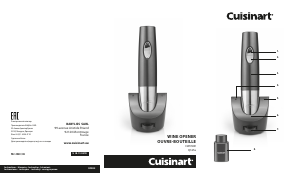 Handleiding Cuisinart CWO-50E Kurkentrekker