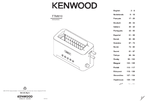 Manual Kenwood TTM610 Toaster