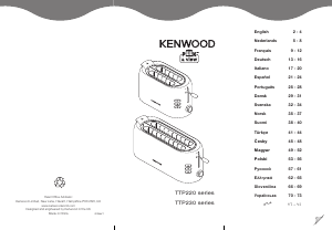 Bruksanvisning Kenwood TTP220 Brødrister