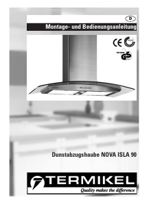 Bedienungsanleitung Termikel NOVA ISLA 90 Dunstabzugshaube