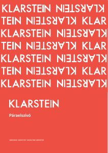 Használati útmutató Klarstein 10033767 Páraelszívó