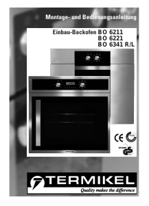 Bedienungsanleitung Termikel BO 6211 Backofen