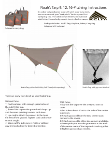 Manual Kelty Noahs Tarp 12 Tent