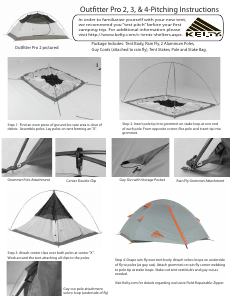 Manual Kelty Outfitter Pro 2 Tent