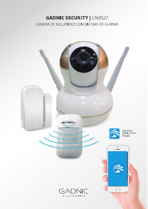 Manual de uso Gadnic KP2P0030 Cámara de seguridad