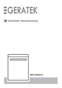 Bedienungsanleitung Geratek Imst EGS6061S Geschirrspüler
