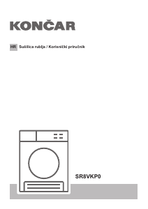 Priručnik Končar SR8VKP0 Sušilica