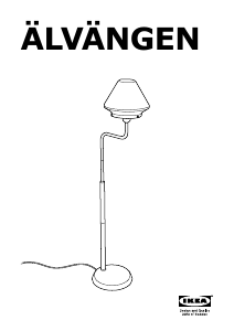 Bruksanvisning IKEA ALVANGEN Lampa