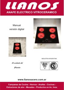 Manual de uso Llanos 28203 Placa