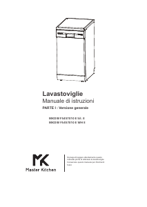 Manuale Master Kitchen MKDW FS457010 E WH E Lavastoviglie