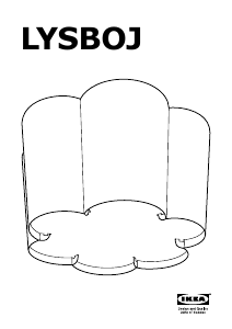 Manual IKEA LYSBOJ Lamp