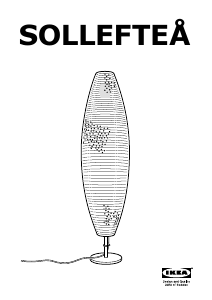 Manuale IKEA SOLLEFTEA (Long) Lampada