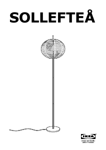 Посібник IKEA SOLLEFTEA Лампа