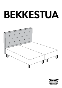 Hướng dẫn sử dụng IKEA BEKKESTUA Tấm đầu giường